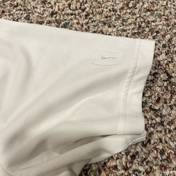 Mens PGA TOUR golf tee white - Picture 3 of 5